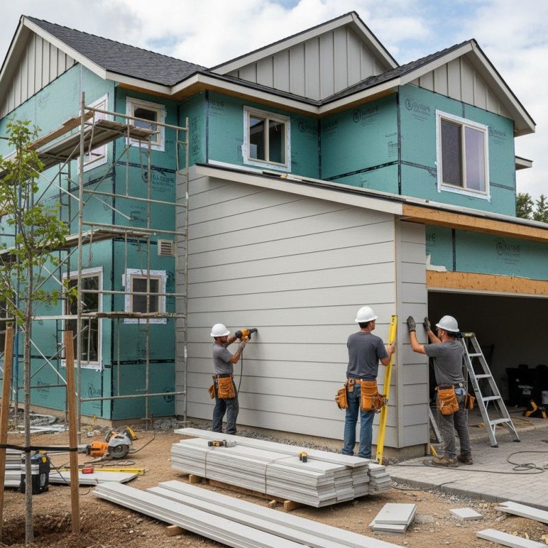 Board And Batten Installation