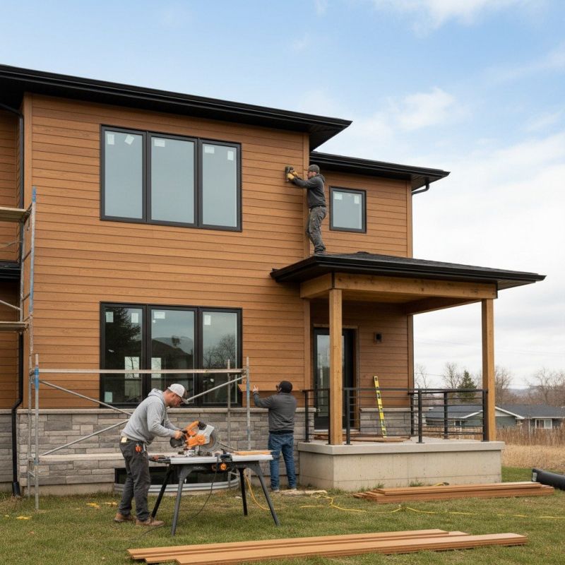 Board And Batten Installation